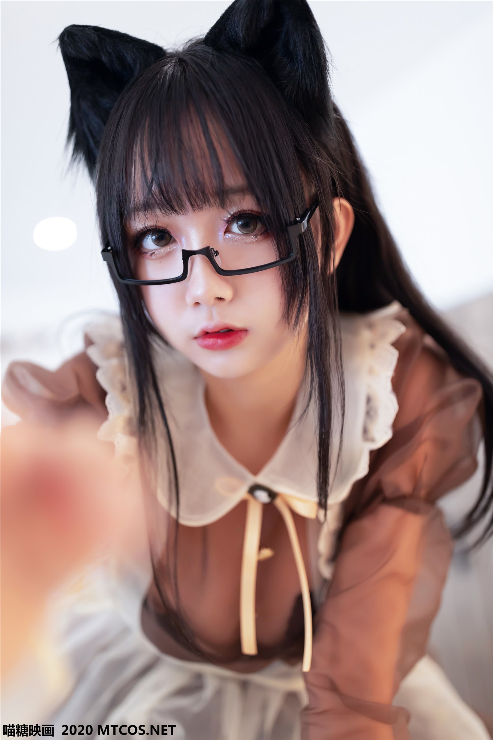 Meow sugar image vol.125 brown transparent maid(29)